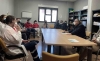 Una imagen de la reunión celebrada hoy en el centro de salud de Portillo (Valladolid). /Jta.