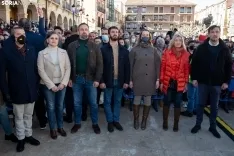 Foto 3 - Santiago Abascal en Soria: &ldquo;Le he dicho a Ma&ntilde;ueco que es un progre&rdquo;