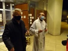Una imagen de la bendición hoy. /SN
