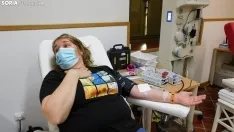 Los sorianos muestran su solidaridad con donaciones de sangre.