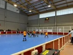 Una imagen de la jornada de hockey este fin de semana. /LNGC