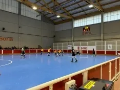 Una imagen de la jornada de hockey este fin de semana. /LNGC