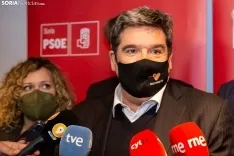 Visita de José Luis Escrivá a la capital soriana. /María Ferrer