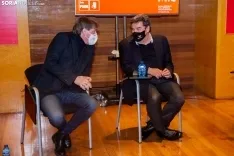 Visita de José Luis Escrivá a la capital soriana. /María Ferrer