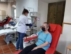 Los sorianos muestran su solidaridad con donaciones de sangre.