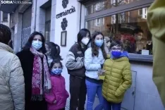 Fiesta en el Termancia tras el sorteo de El Niño.