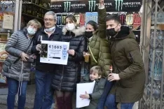 Fiesta en el Termancia tras el sorteo de El Niño.