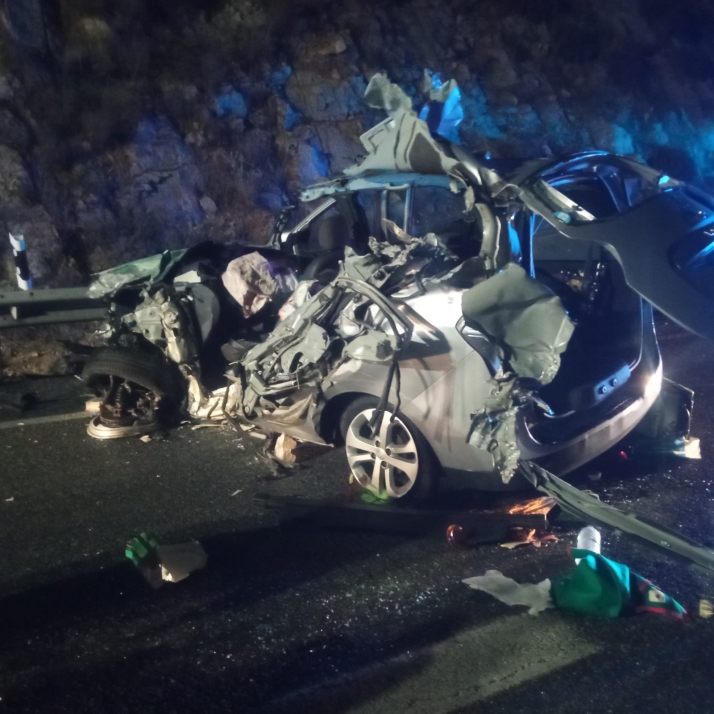 Fallece una mujer de 38 años en un accidente de tráfico en Soria