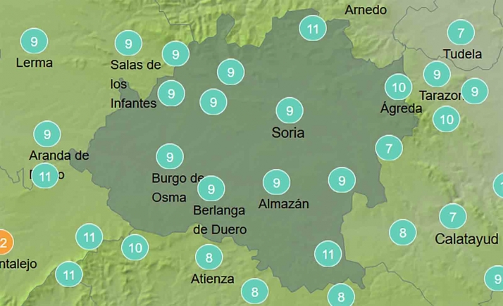 El tiempo en Soria: Continúa la estabilidad
