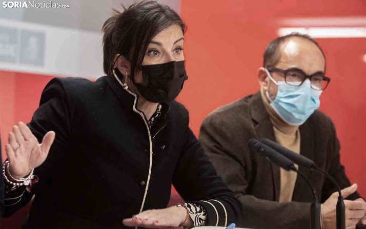 Ana Sánchez pide en Soria abarrotar las urnas de cambio, decencia y dignidad