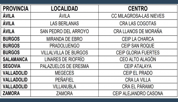 Doce aulas han iniciado cuarentena en los últimos días en Castilla y León