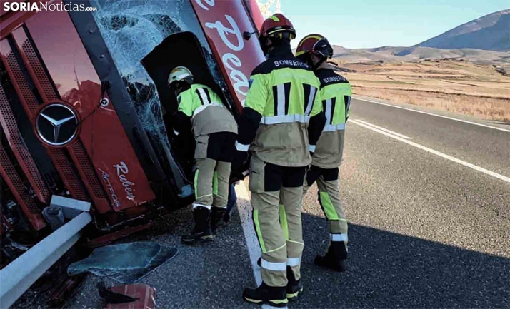 El PSOE afirma que el servicio provincial de Bomberos se salva gracias al Ayuntamiento de Soria
