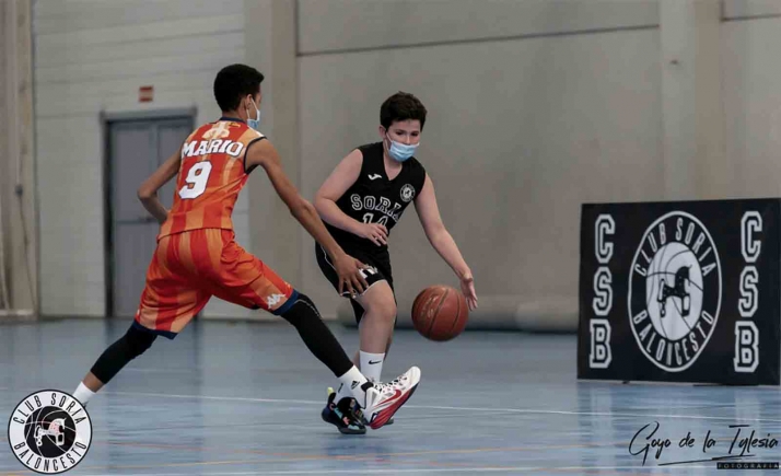 El Infantil A del Club Soria Baloncesto recibe al Maristas de Burgos en un partido crucial