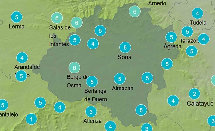 El tiempo en Soria: Cielos despejados