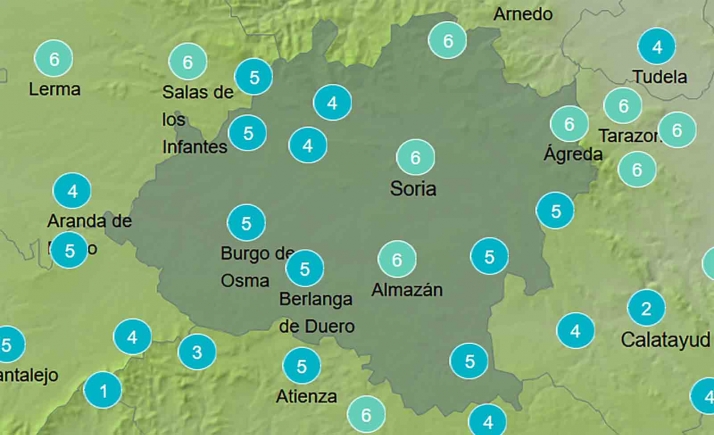 El tiempo en Soria: Pocos cambios hoy