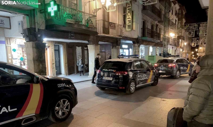 AMPLIACIÓN: Una falsa alarma provoca un amplio despliegue policial en el Collado