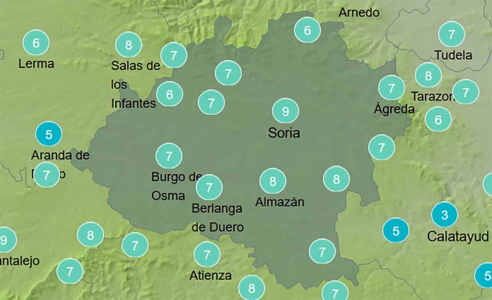 El tiempo en Soria: Se intensifcan las heladas