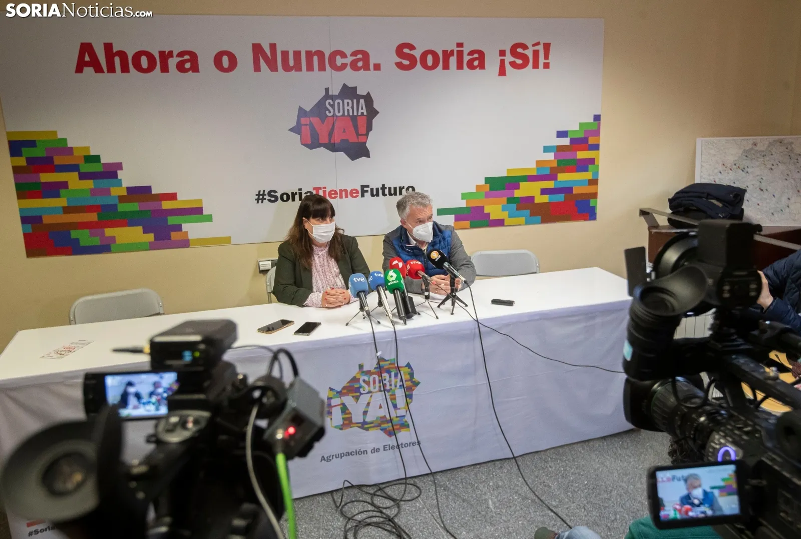 Foto 2 - &Aacute;ngel Ce&ntilde;a: &ldquo;Desde Soria &iexcl;Ya! vamos a intentar ser influyentes y decisivos para la formaci&oacute;n del Gobierno"