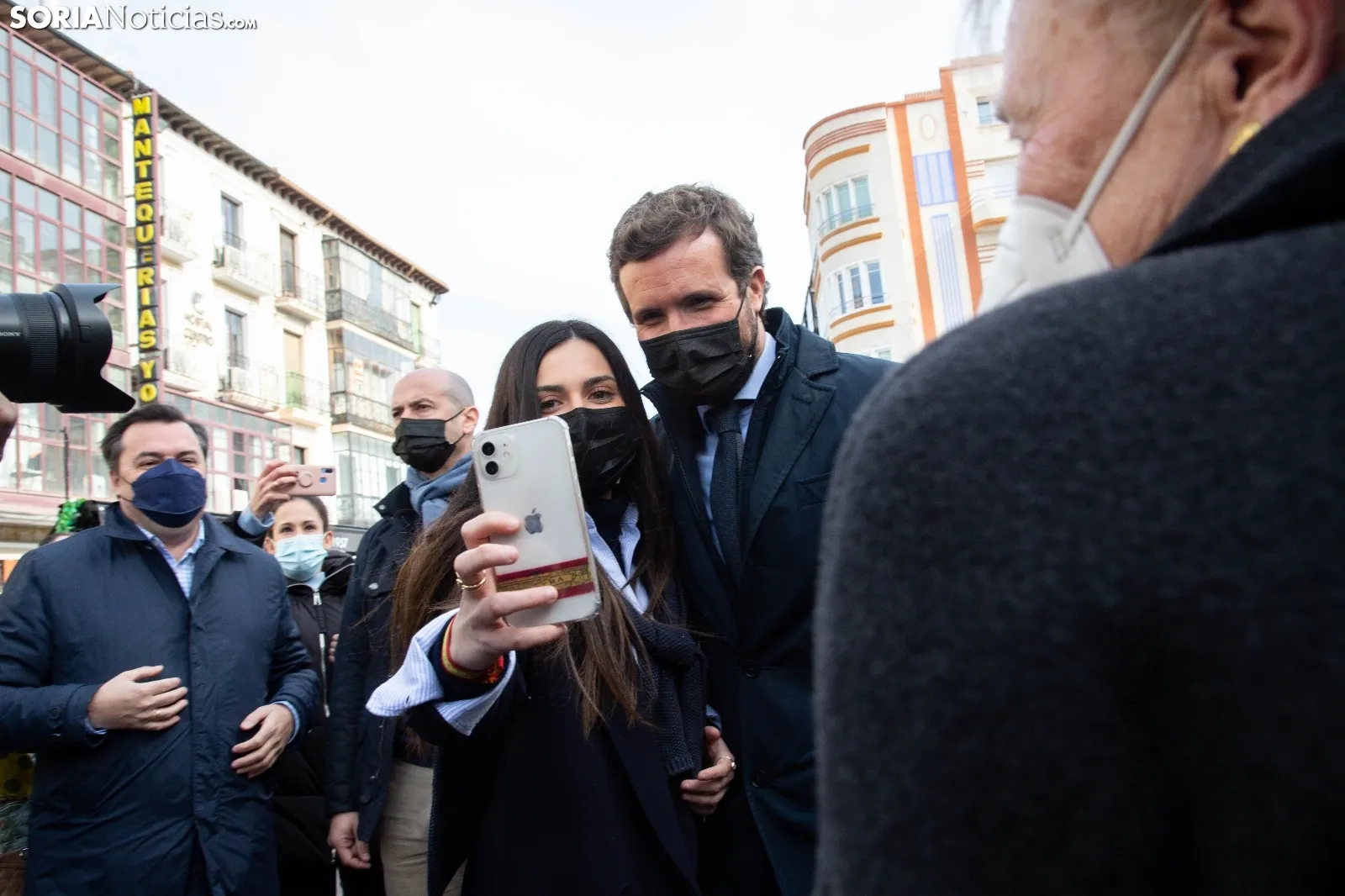 Casado, de paseo en Soria / María Ferrer
