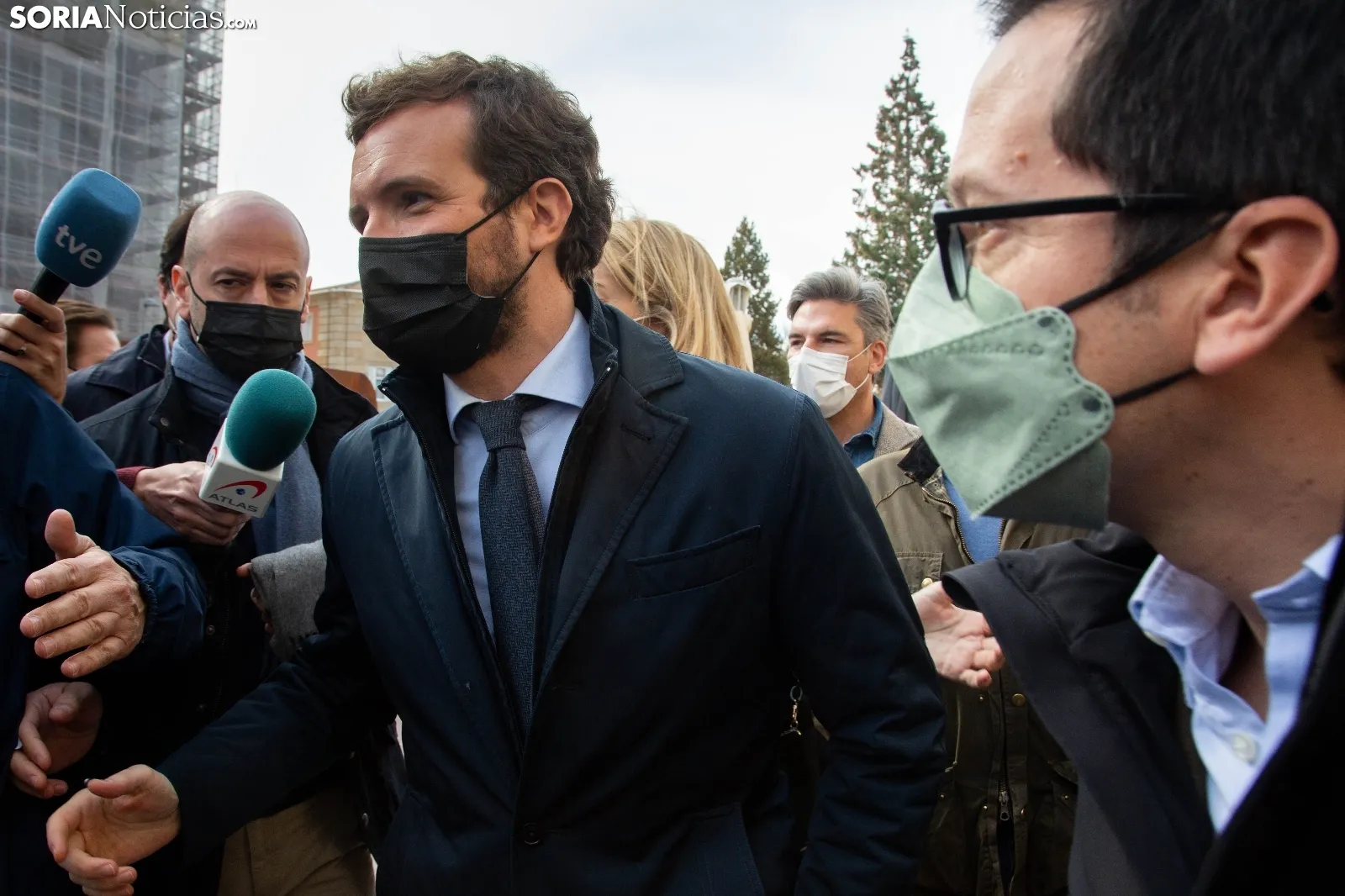 Casado, de paseo en Soria / María Ferrer