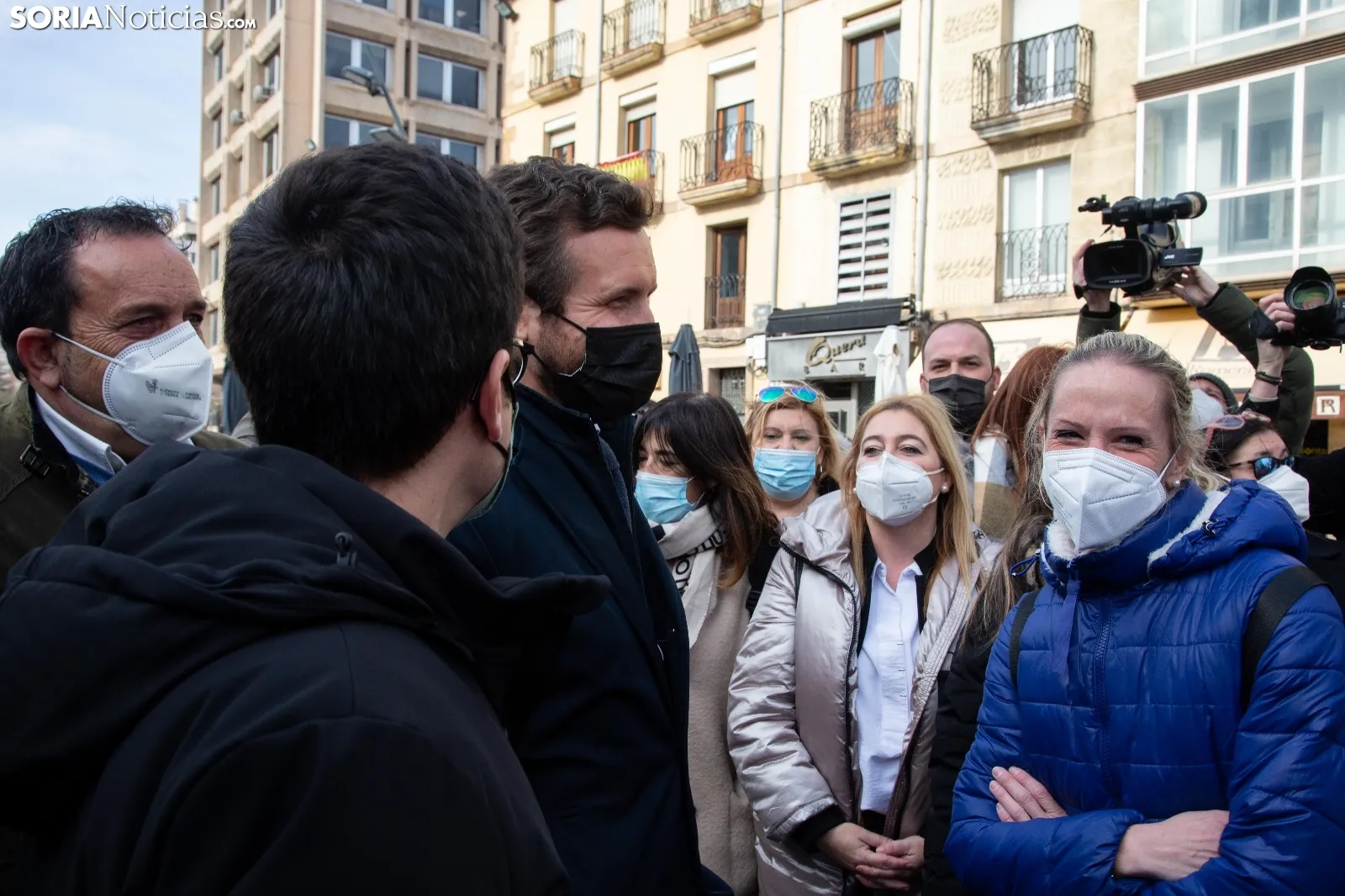Casado, de paseo en Soria / María Ferrer