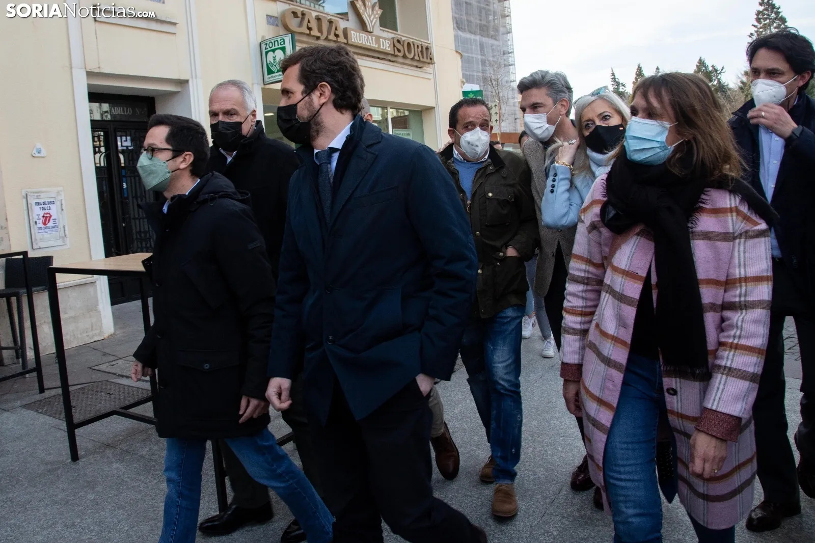 Casado, de paseo en Soria / María Ferrer