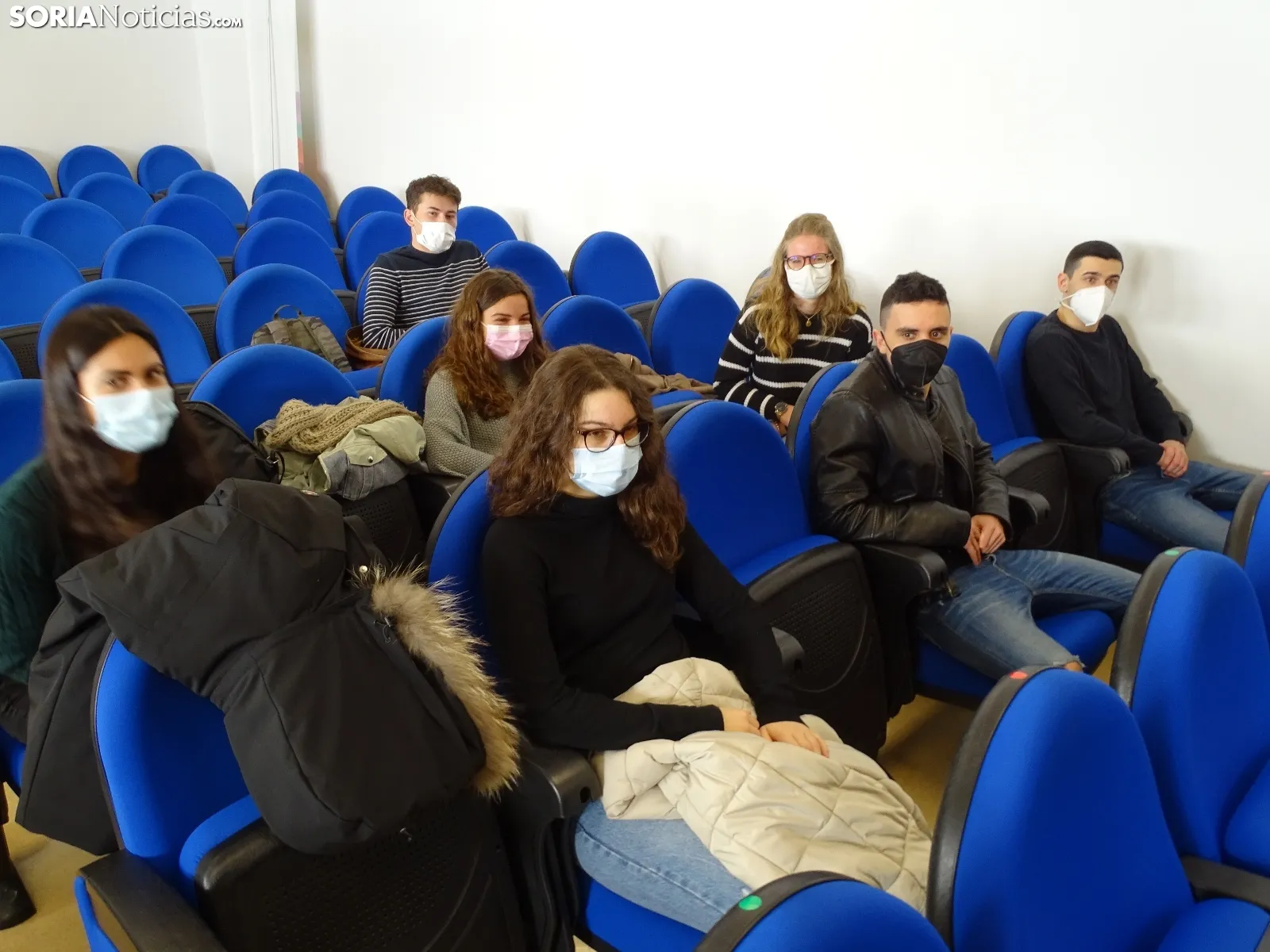 Foto 2 - Soria da la bienvenida a 35 estudiantes de Erasmus