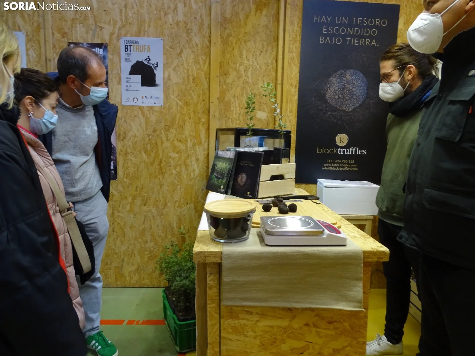 Una imagen de la apertura de la feria hoy. /SN