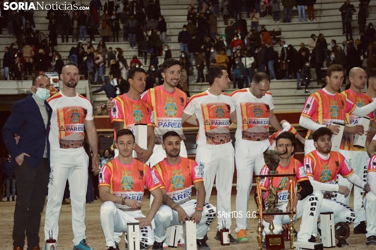 Una imagen del festejo. /Santos GG