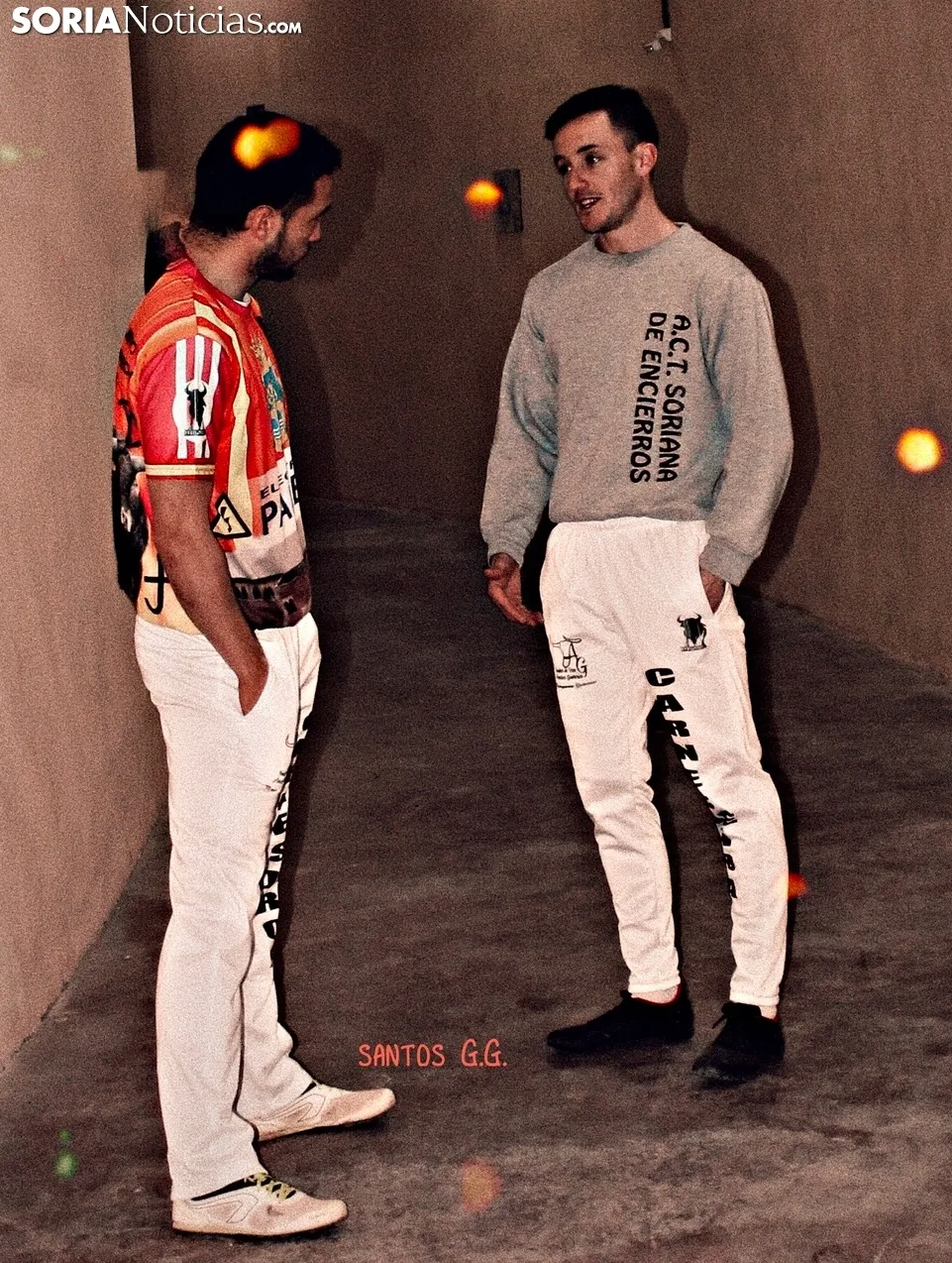 Una imagen del festejo. /Santos GG