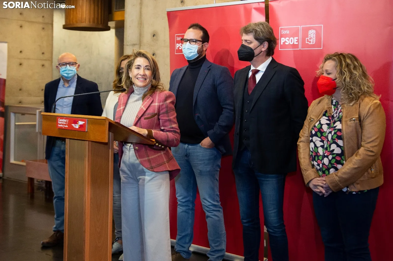 La ministra de transportes / María Ferrer