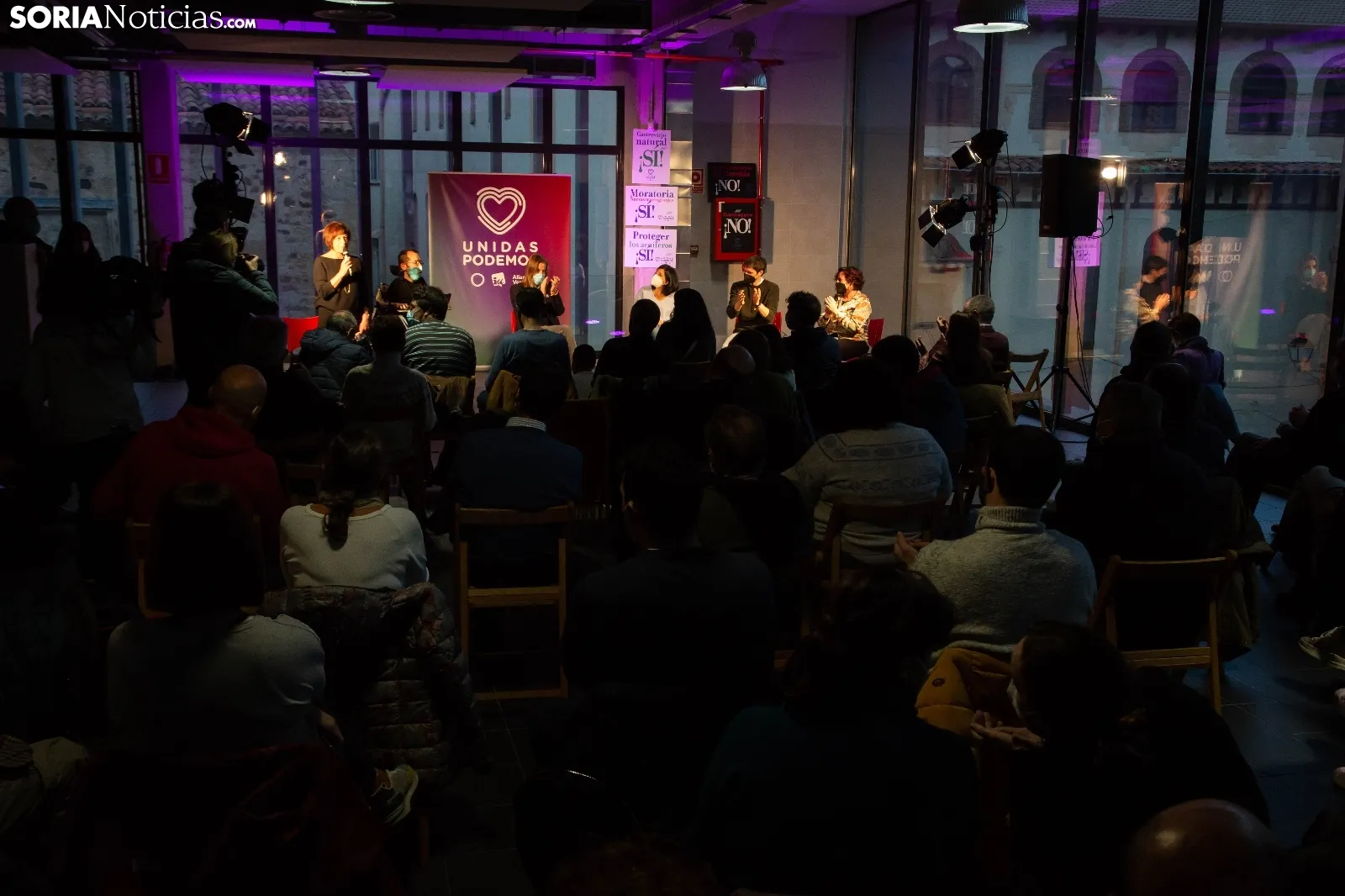Campaña de Unidas Podemos en Soria / María Ferrer