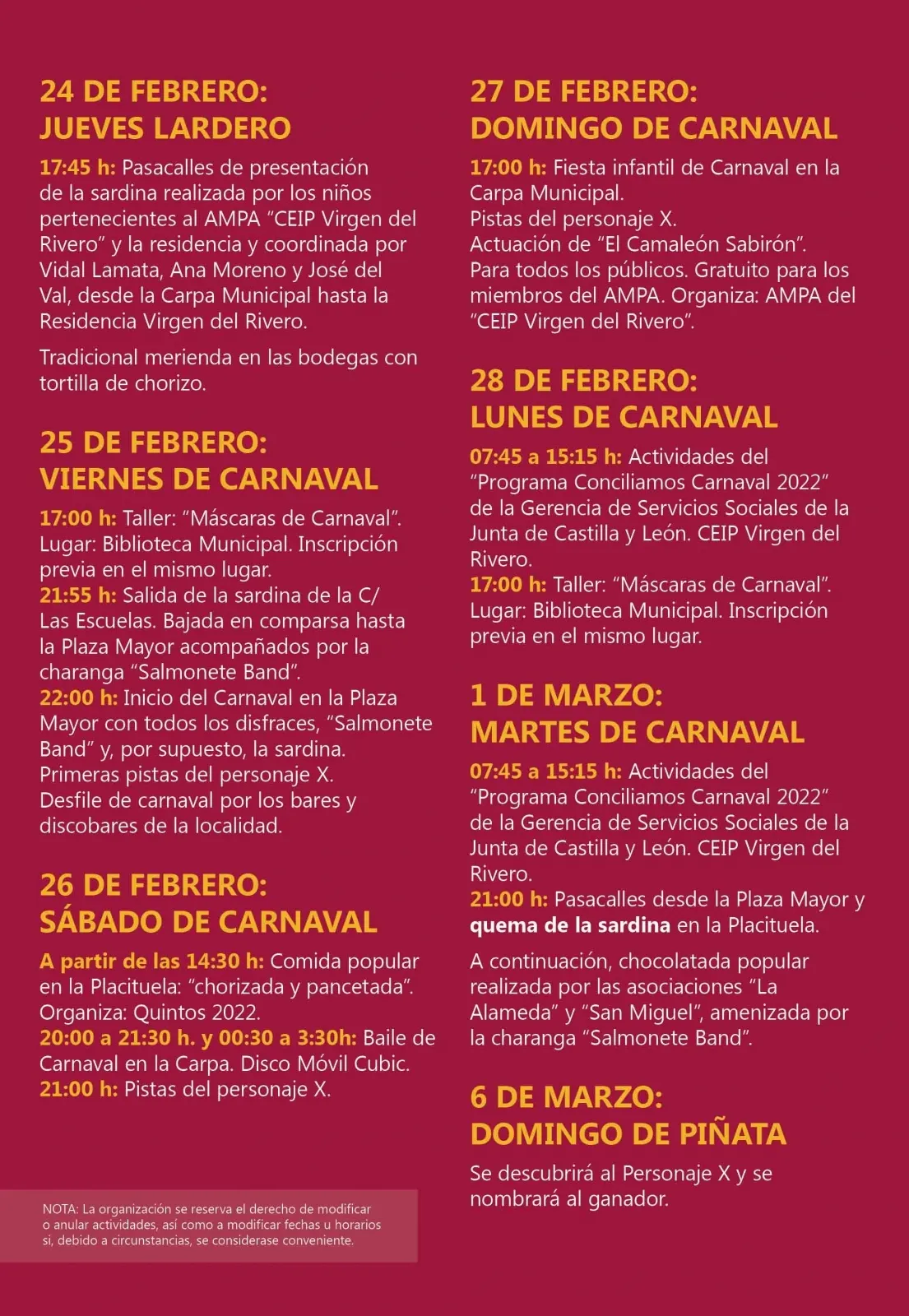 Foto 2 - La sardina vuelve a los carnavales sanestebe&ntilde;os