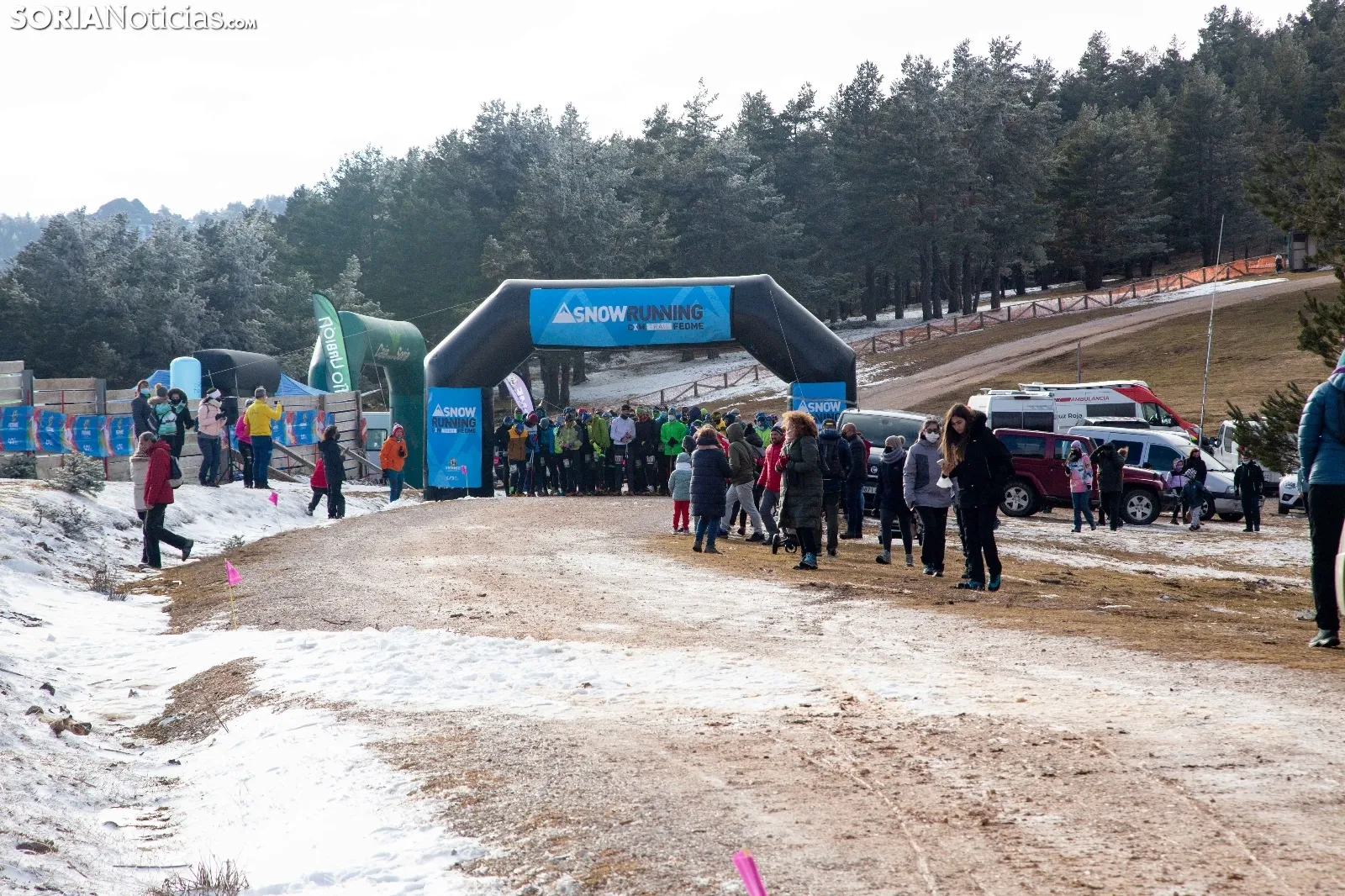 Snow Running Desafio Urbion / María Ferrer