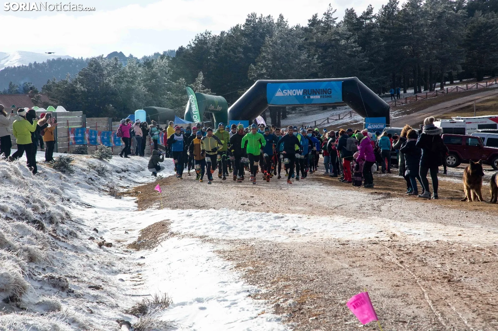 Snow Running Desafio Urbion / María Ferrer