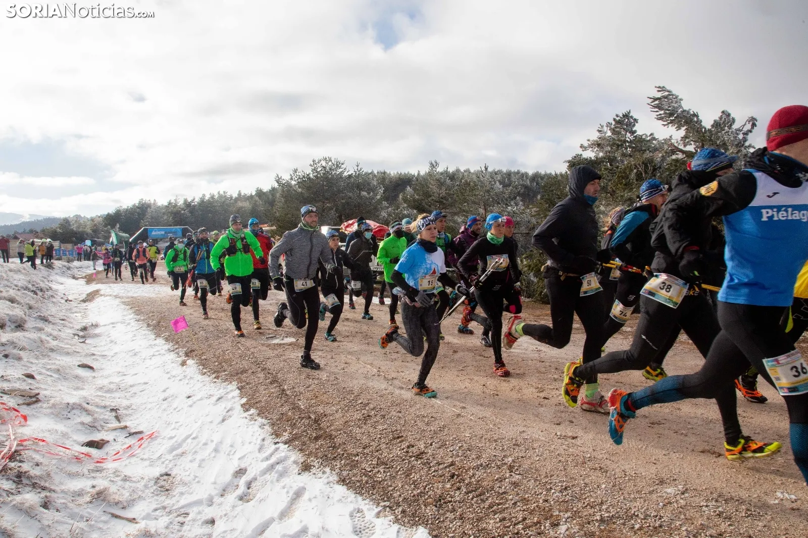 Snow Running Desafio Urbion / María Ferrer