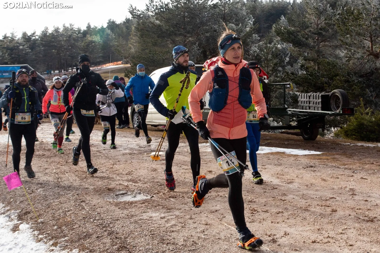Snow Running Desafio Urbion / María Ferrer