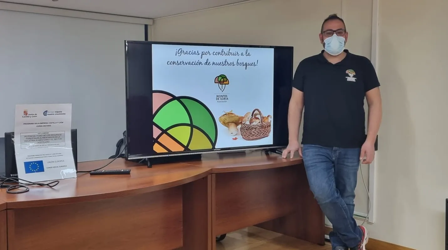Foto 2 - Montes de Soria da a conocer los recursos micol&oacute;gicos a los futuros profesionales de la cocina