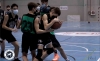 Una imagen del choque entre el Cadete B del CSB y el Basket Pisones. /Jasmín Malvesado