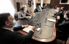 Una imagen de la reunión de hoy en la sede de la Diputación. /Dip.