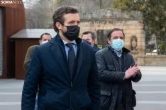 Casado, de paseo en Soria / María Ferrer