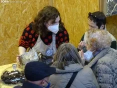 Una imagen de la apertura de la feria hoy. /SN