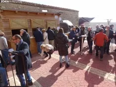 Una imagen de la apertura de la feria hoy. /SN