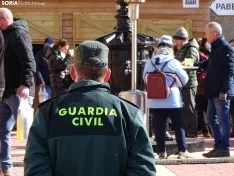 Una imagen de la apertura de la feria hoy. /SN