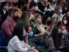 Una imagen de la actuación este domingo en el polideportivo de La Juventud. /SN