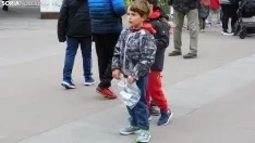 Desfile de Gigantes y Cabezudos en Soria por Carnaval.