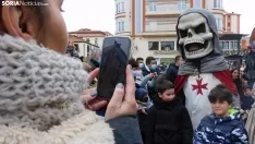 Desfile de Gigantes y Cabezudos en Soria por Carnaval.