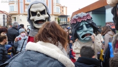 Desfile de Gigantes y Cabezudos en Soria por Carnaval.