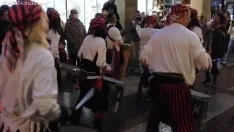 Foto 9 - Galer&iacute;a y v&iacute;deo: el centro de Soria disfruta del Carnaval al ritmo de batucadas con enorme expectaci&oacute;n