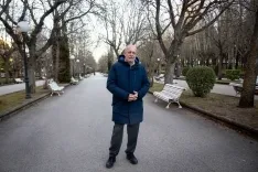 Francisco Igea en su entrevista con Soria Noticias tras un acto de Ciudadanos en la Dehesa. María Ferrer